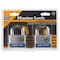 Master Lock Master Lock 1-1/2 in. H X 7/8 in. W X 2 in. L Steel 4-Pin Cylinder Exterior Padlock, PK2 5T - alternate 1